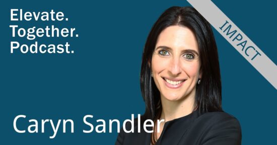 Caryn Sandler podcast banner