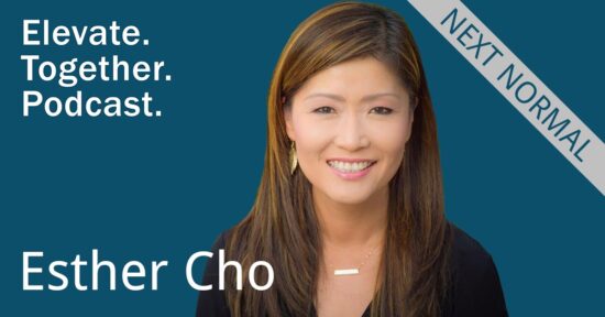 Esther Cho podcast banner