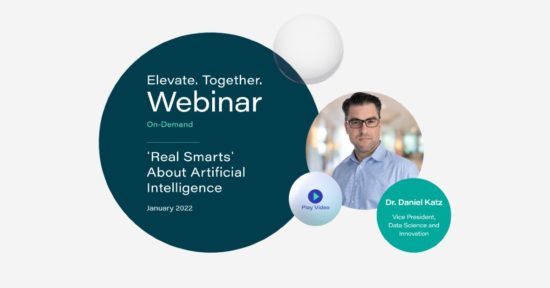 Webinar cover for AI Webinar Course Real Smarts About Artificial Intelligence featuring Dr Daniel Katz on Demand
